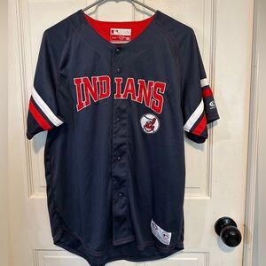True‎ Fan Cleveland Indians jersey size XLARGE Youth